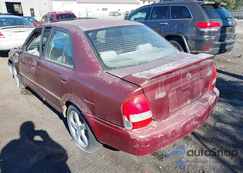 2002 Mazda Protege Dx/Es/Lx из США, поврежденный, VIN JM1BJ225821625706